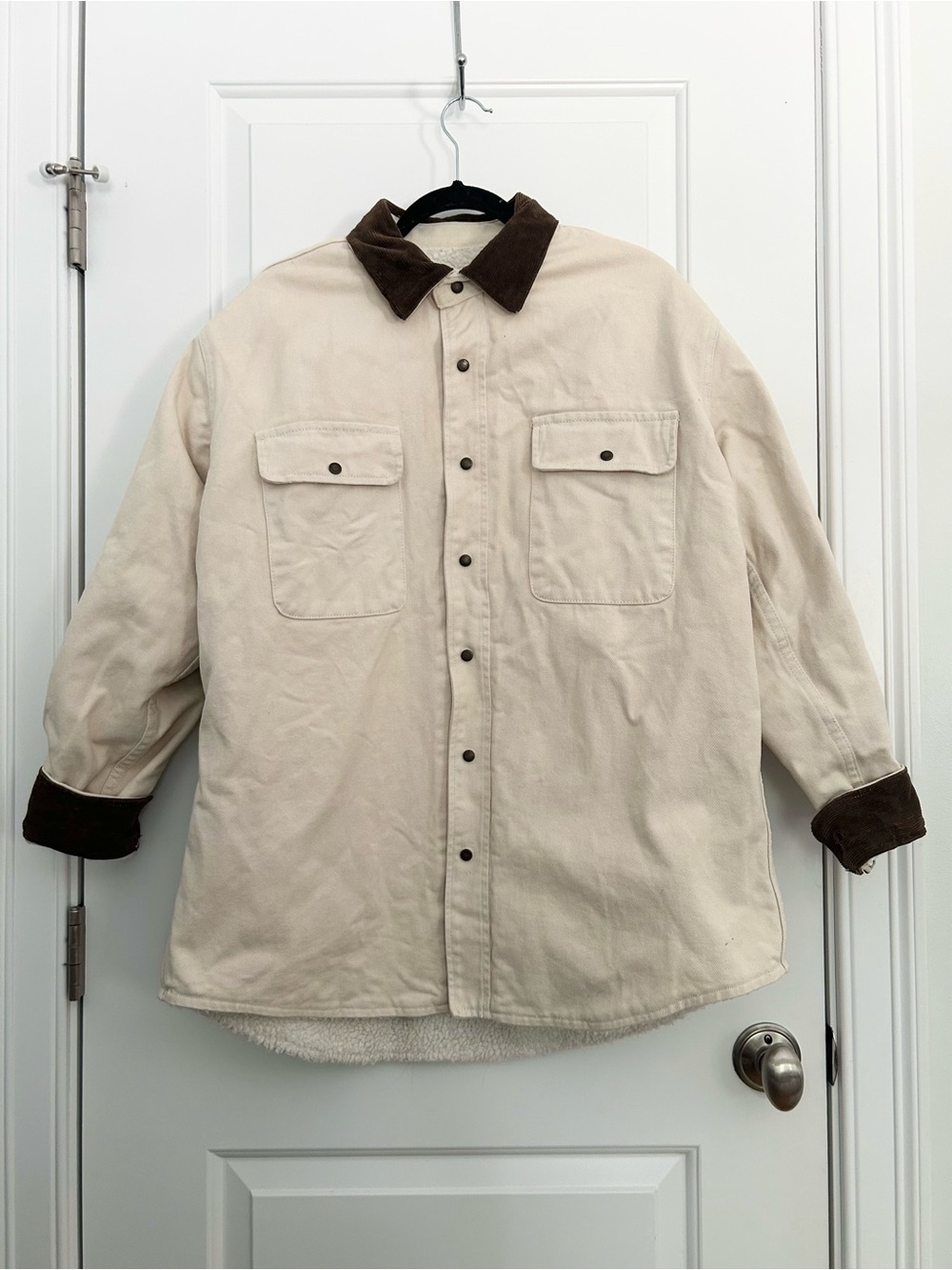 Brandy Melville John Galt Nancy Barn Jacket Chore Jacket Shacket - Picture 3 of 10